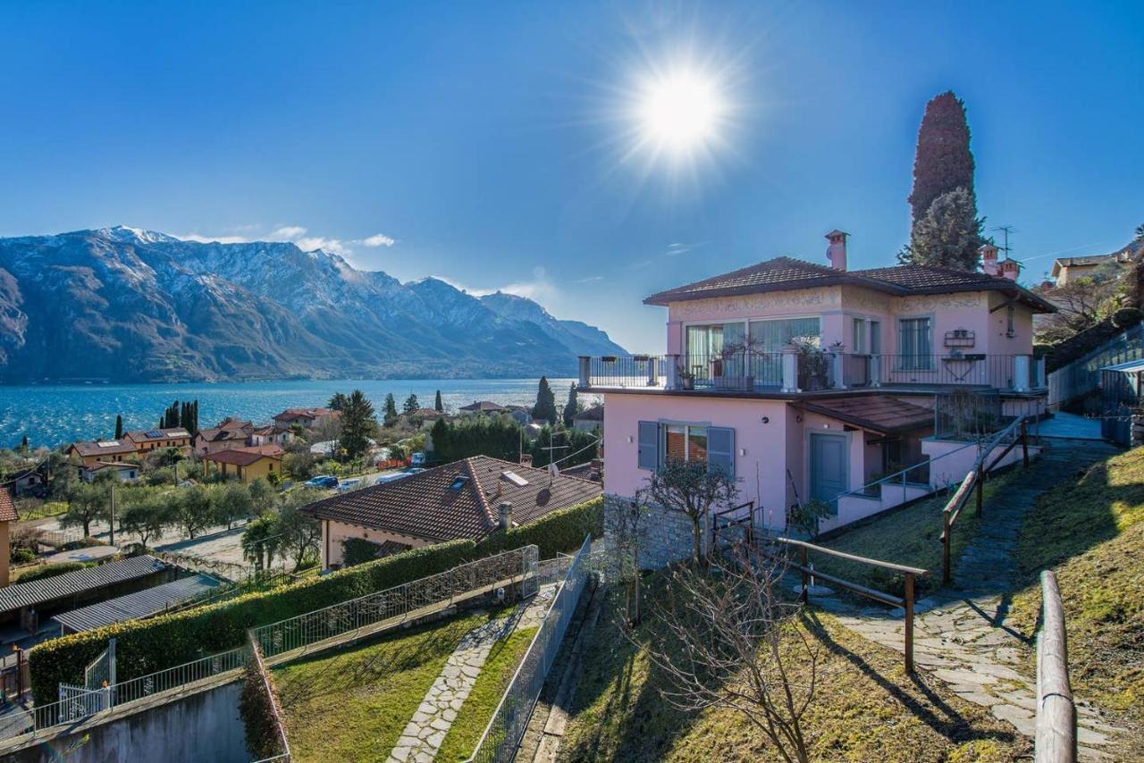 Miralago Apartments Villa Rosa Lake View بيلاجيو المظهر الخارجي الصورة